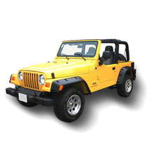 Load image into Gallery viewer, 2-In-Tire-Coverage-Flat-Style-Textured-Black-Abs-Plastic-Without-Led-Lights-Set