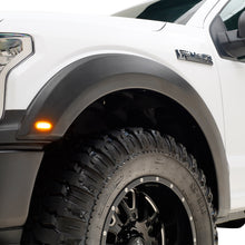 Load image into Gallery viewer, 2-In-Tire-Coverage-Raptor-Style-Smooth-Black-Abs-Plastic-With-Led-Light-Set-Of-4
