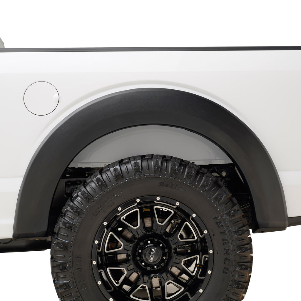2-In-Tire-Coverage-Raptor-Style-Smooth-Black-Abs-Plastic-With-Led-Light-Set-Of-4