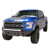 TRAILFX PFFF3009S 2 In Tire Coverage Raptor Style Smooth Black ABS Plastic With LED Lights Set of
