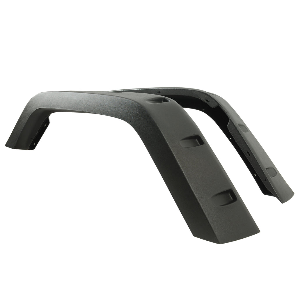 2-In-Tire-Coverage-Textured-Black-Abs-Plastic-Set-Of-4