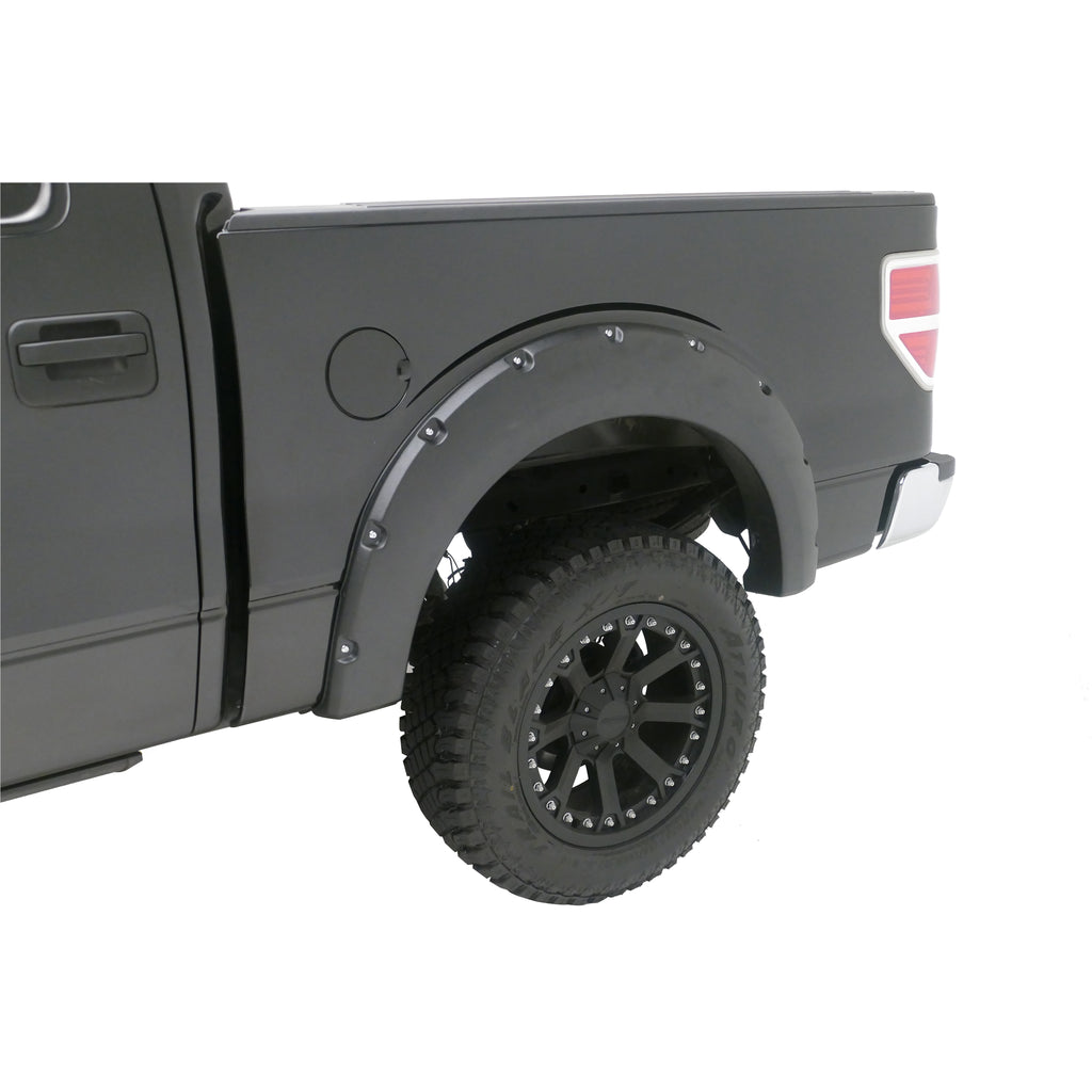 2-In-Tire-Coverage-Textured-Black-Abs-Plastic-Set-Of-4