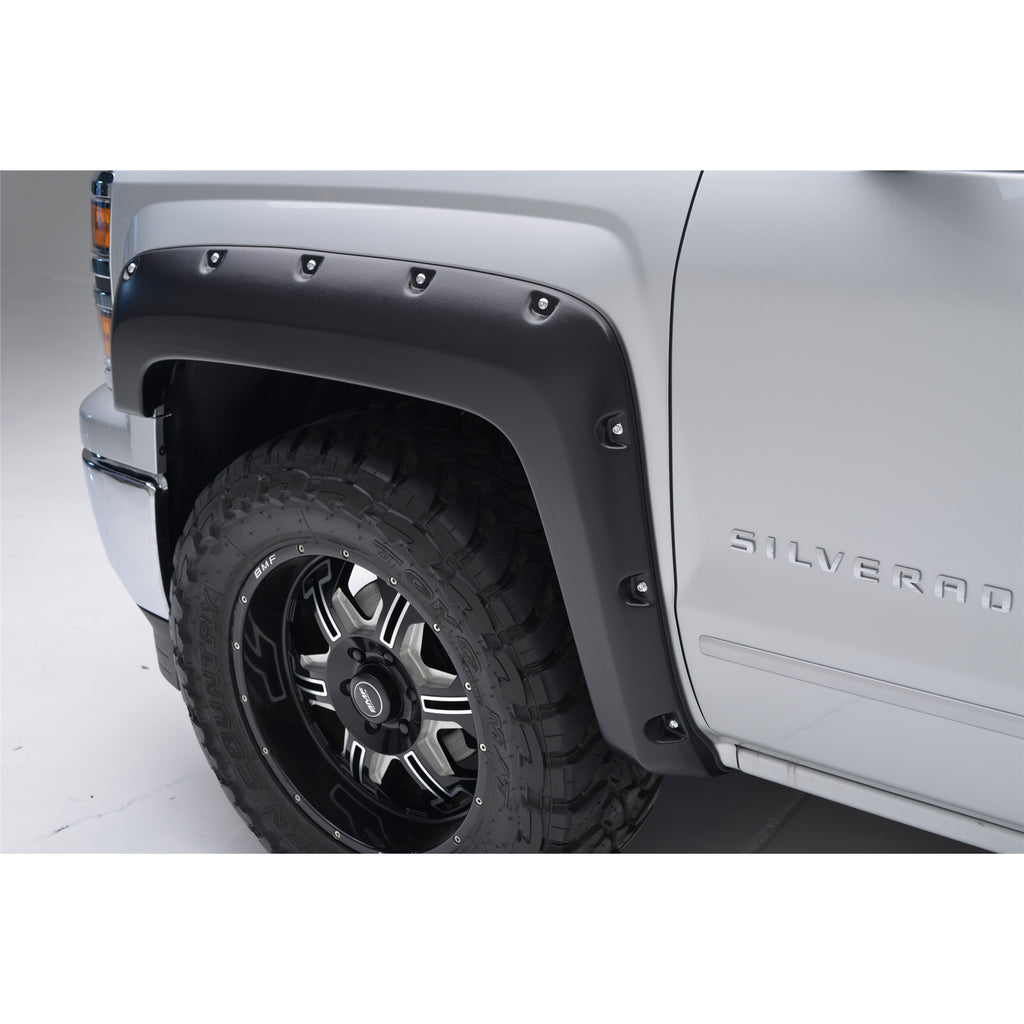 2-In-Tire-Coverage-Textured-Black-Abs-Plastic-Set-Of-4