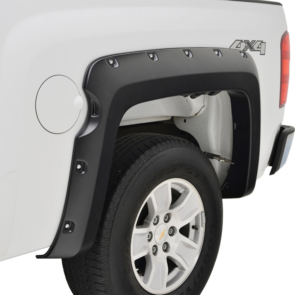 2-In-Tire-Coverage-Textured-Black-Abs-Plastic-Set-Of-4
