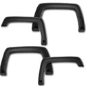 Load image into Gallery viewer, 2-In-Tire-Coverage-Textured-Black-Abs-Plastic-Set-Of-4