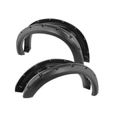 TRAILFX PFFF3005T 2 In Tire Coverage Textured Black ABS Plastic Set of 4