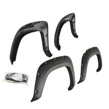 Load image into Gallery viewer, 2-In-Tire-Coverage-Textured-Black-Abs-Plastic-Set-Of-4