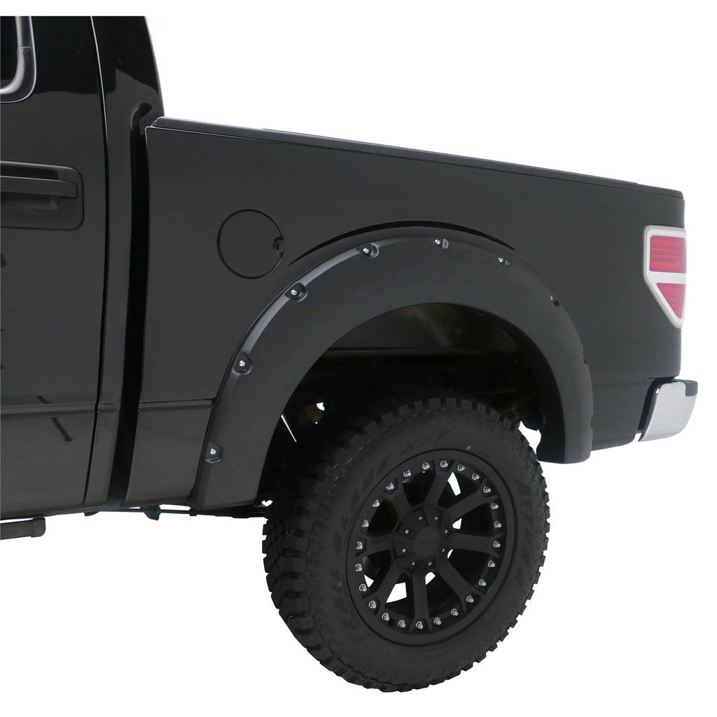 2-In-Tire-Coverage-Textured-Black-Abs-Plastic-Set-Of-4