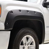TRAILFX PFFG3004T 2 In Tire Coverage Textured Black ABS Plastic Set of 4