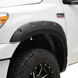 TRAILFX PFFT3001T 2 In Tire Coverage Textured Black ABS Plastic Set of 4