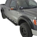 Load image into Gallery viewer, 2-In-Tire-Coverage-Textured-Black-Abs-Plastic-Set-Of-4