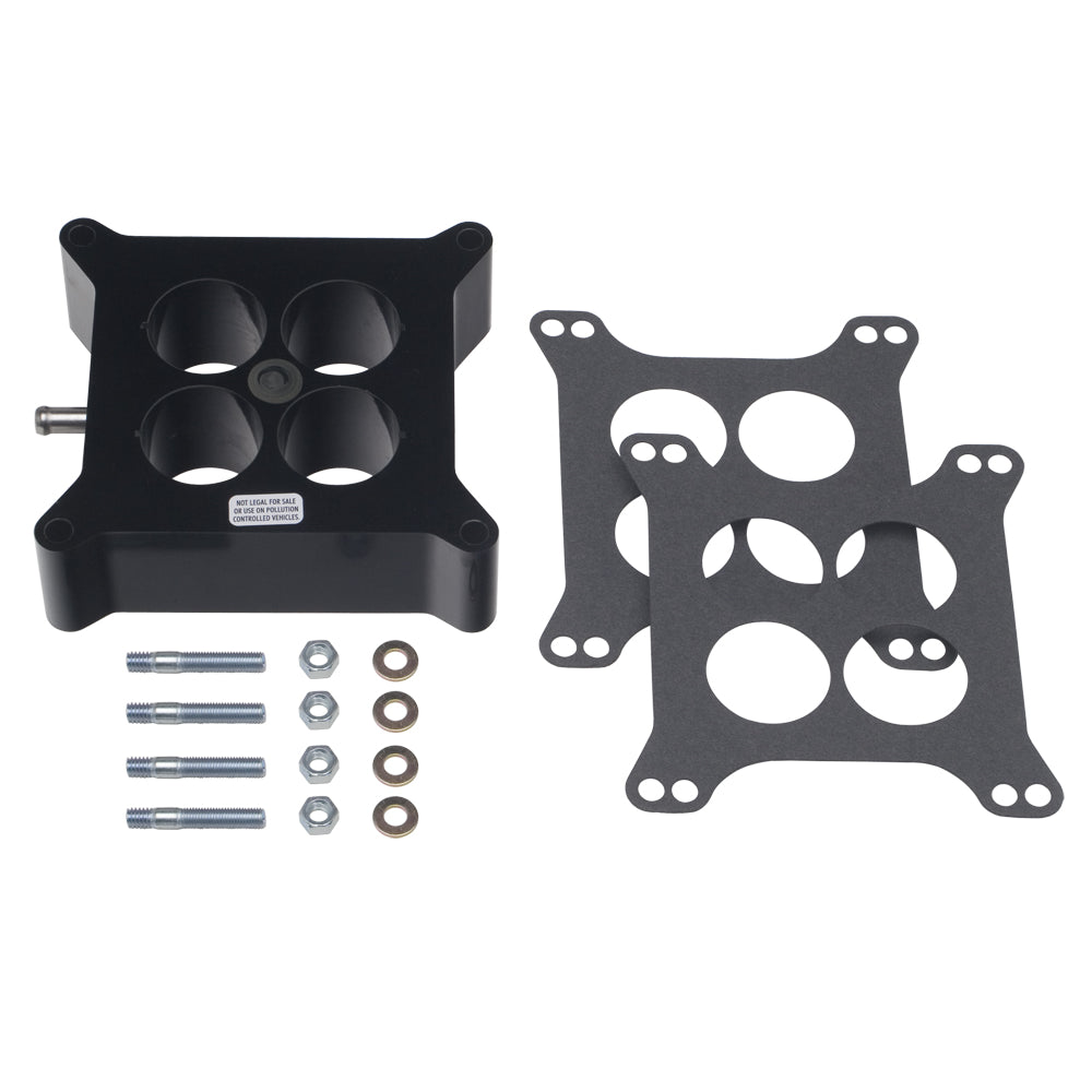 2-In.-Holley-4Bbl-Square-Bore-With-Pcv-Plastic-Phenolic-Swirltorque-Spacer195964-Pontiac-Engines