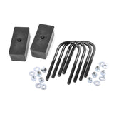 Rough Country 6557 2 Inch Block and U-Bolt Kit 05-10 Ford Super Duty 2WD/4WD