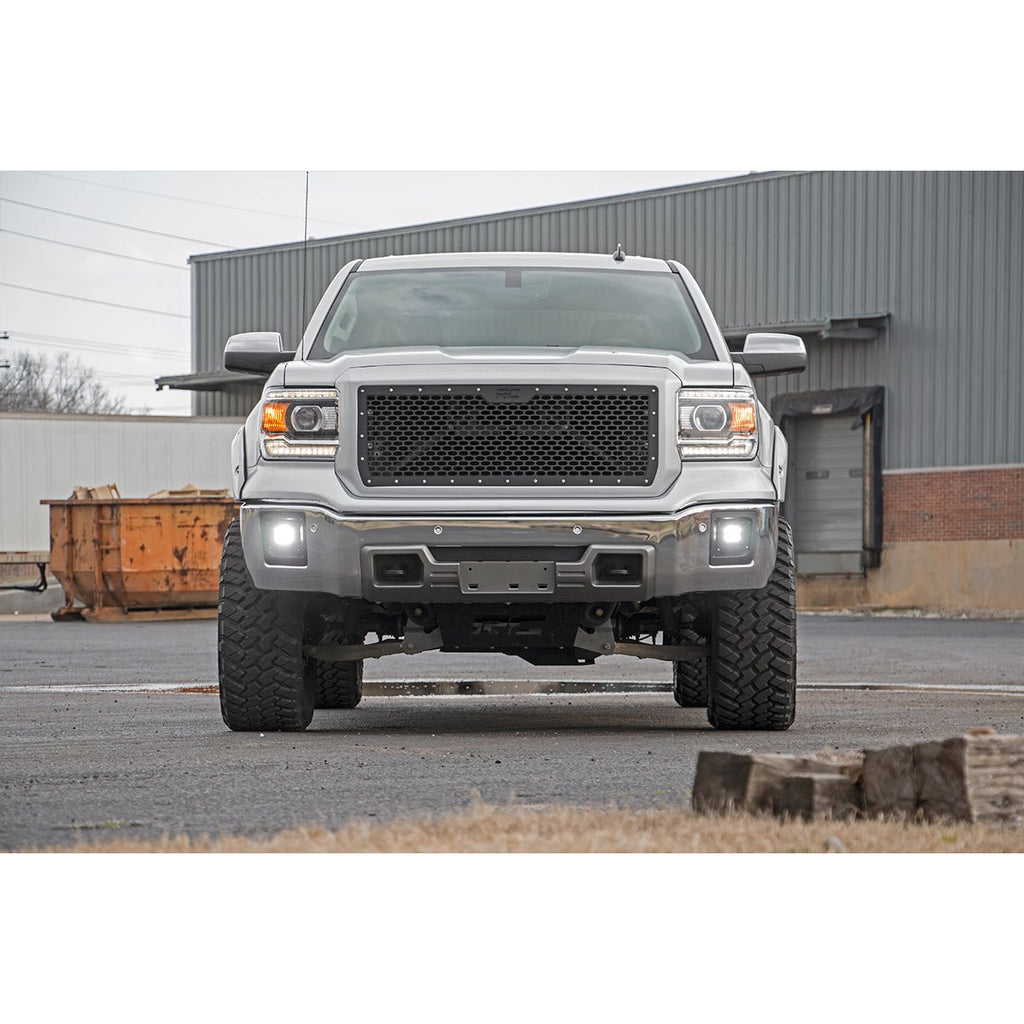 2-Inch-Cree-Led-Fog-Light-Kit-Black-Series-14-15-Sierra-1500-Rough-Country