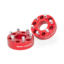 Load image into Gallery viewer, 2-Inch-Gm-Wheel-Spacers-Pair-Red-Rough-Country