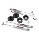 Rough Country 65830 2 Inch Jeep Suspension Lift Kit Preminum N3 Shocks 04-06 4WD Jeep Wrangler TJ Unlimited 97-06 4WD Jeep Wrangler TJ