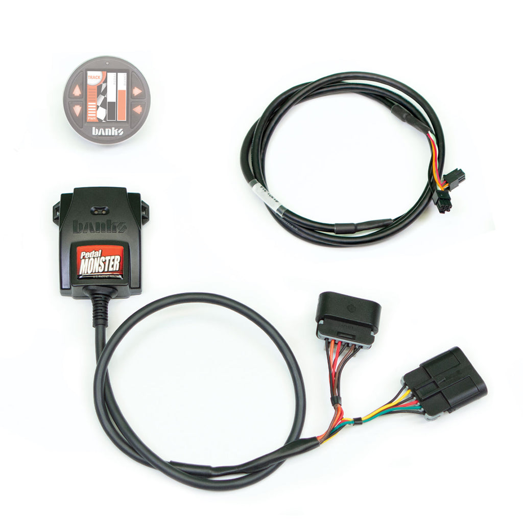 ~(2-Lbs.-10X6x4)~-Pedal-Monster-Kit-Aptiv-Gt-150-6-Way-Stand-Alone-For-Use-With-Idash-1.8