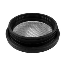 Load image into Gallery viewer, ~(2-Lbs.-8X8x3)~-Turbo-Screen-6.0-Inch-Black-Stainless-Steel-Mesh-W-Stainless-Steel-Clamp-S-B