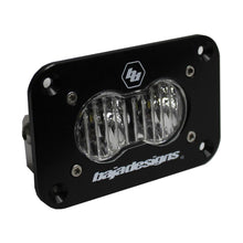 Load image into Gallery viewer, ~(2-Lbs.-6X6x6)~-Led-Work-Light-Clear-Lens-Wide-Cornering-Pattern-Flush-Mount-Each-S2-Sport-Baja-Designs
