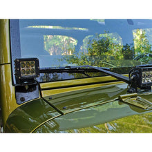 Load image into Gallery viewer, ~(2-Lbs.-9X5x2)~-2007-2017-Jeep-Jk-A-Pillar-Mount-Fits-D-Series-Dx-L-Or-R-46