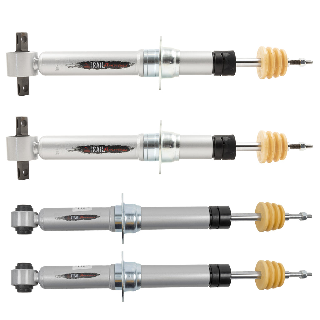 2-Leveling-Front-And-Rear-Trail-Performance-Struts-W-Swayabr-Set