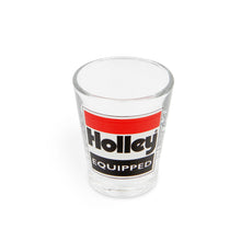 Load image into Gallery viewer, 2-Oz-Shot-Glass-WHolley-Equipped-Logo