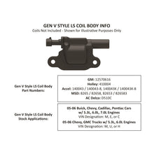 Load image into Gallery viewer, 2-Piece-Chevrolet-Script-Valve-Cover---Gen-IiiIv-Ls---Satin-Black-Machined
