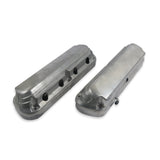 Holley 241-185  2-Piece Ford Style Valve Cover - Gen Iii/Iv Ls - Natural
