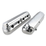 Holley 241-186  2-Piece Ford Style Valve Cover - Gen Iii/Iv Ls - Polished