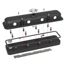 Load image into Gallery viewer, 2-Piece-Pontiac-Style-Valve-Cover---Gen-IiiIv-Ls---Satin-Black