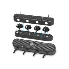 Load image into Gallery viewer, 2-Piece-Vintage-Series-Valve-Cover---Gen-IiiIv-Ls---Satin-Black-Machined