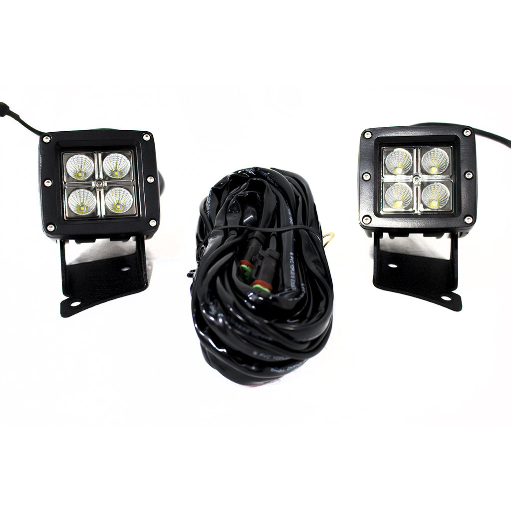 2-X-12W-Cree-Square-Cube-Light--L10-Jeep-Jk-07-17-Bracket