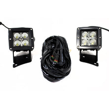 Load image into Gallery viewer, 2-X-12W-Cree-Square-Cube-Light--L10-Jeep-Jk-07-17-Bracket