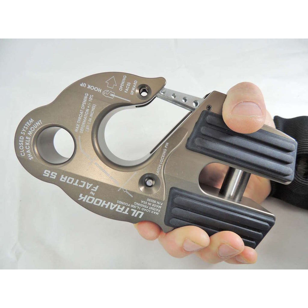 ~(2.2-Lbs.-7X5x3)~-Ultrahook-Winch-Hook-With-Shackle-Mount-Gray
