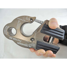 Load image into Gallery viewer, ~(2.2-Lbs.-7X5x3)~-Ultrahook-Winch-Hook-With-Shackle-Mount-Gray