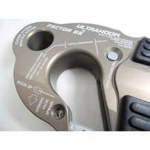 Load image into Gallery viewer, ~(2.2-Lbs.-7X5x3)~-Ultrahook-Winch-Hook-With-Shackle-Mount-Gray