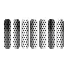 Load image into Gallery viewer, ~(2.6-Lbs.-12X3x3)~-2007-18-Jeep-Jk-Grille-Inserts-Black