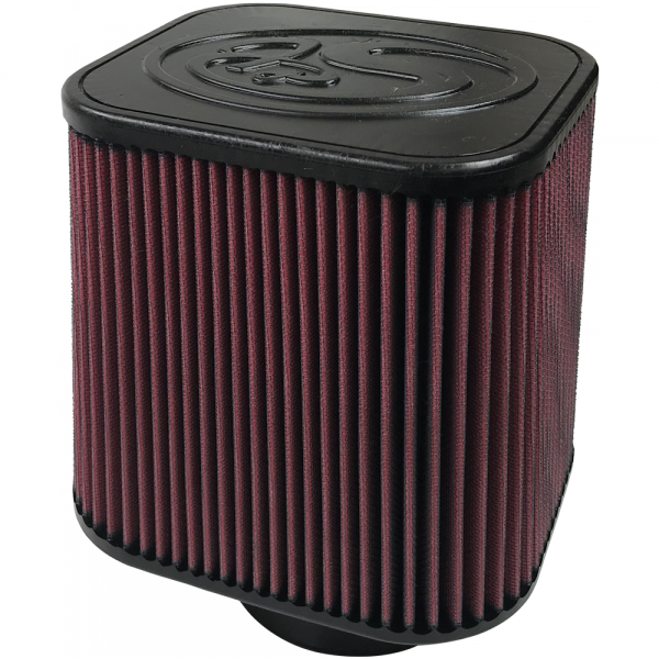 ~(2.8-Lbs.-10X9x8)~-Air-Filter-For-Intake-Kits-75-1532-75-1525-Oiled-Cotton-Cleanable-Red-S-B