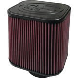 S&B Filters KF-1000 Air Filter For Intake Kits 75-1532, 75-1525 Oiled Cotton Cleanable Red S&B