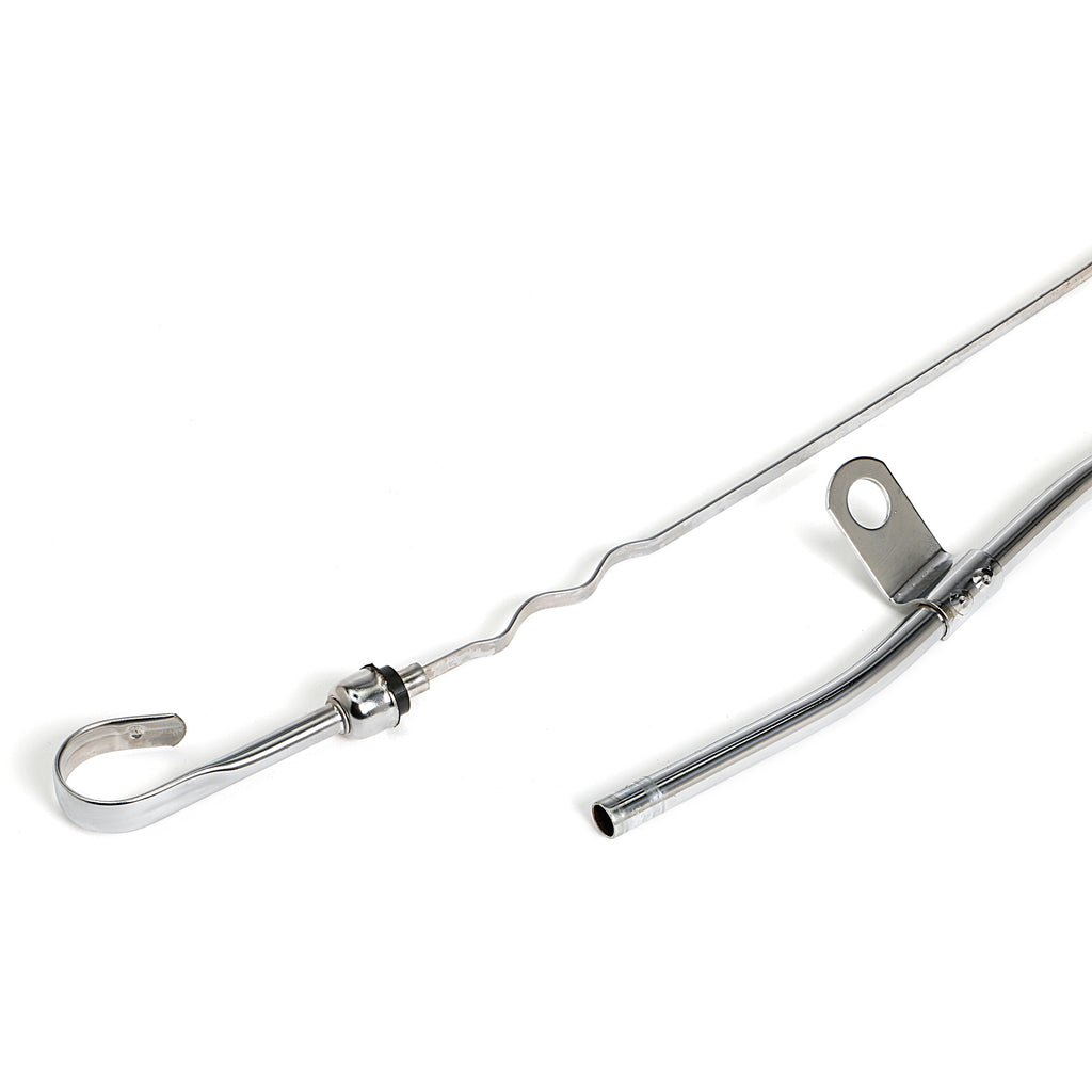 20-12-In.-Long,-Oem-Replacement-Chrome-Oil-Pan-Dipstick;-Ford-351-Cleveland