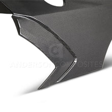 Load image into Gallery viewer, 20-21-Chevrolet-Corvette-C8-Stingray-Carbon-Fiber-Rear-Fender