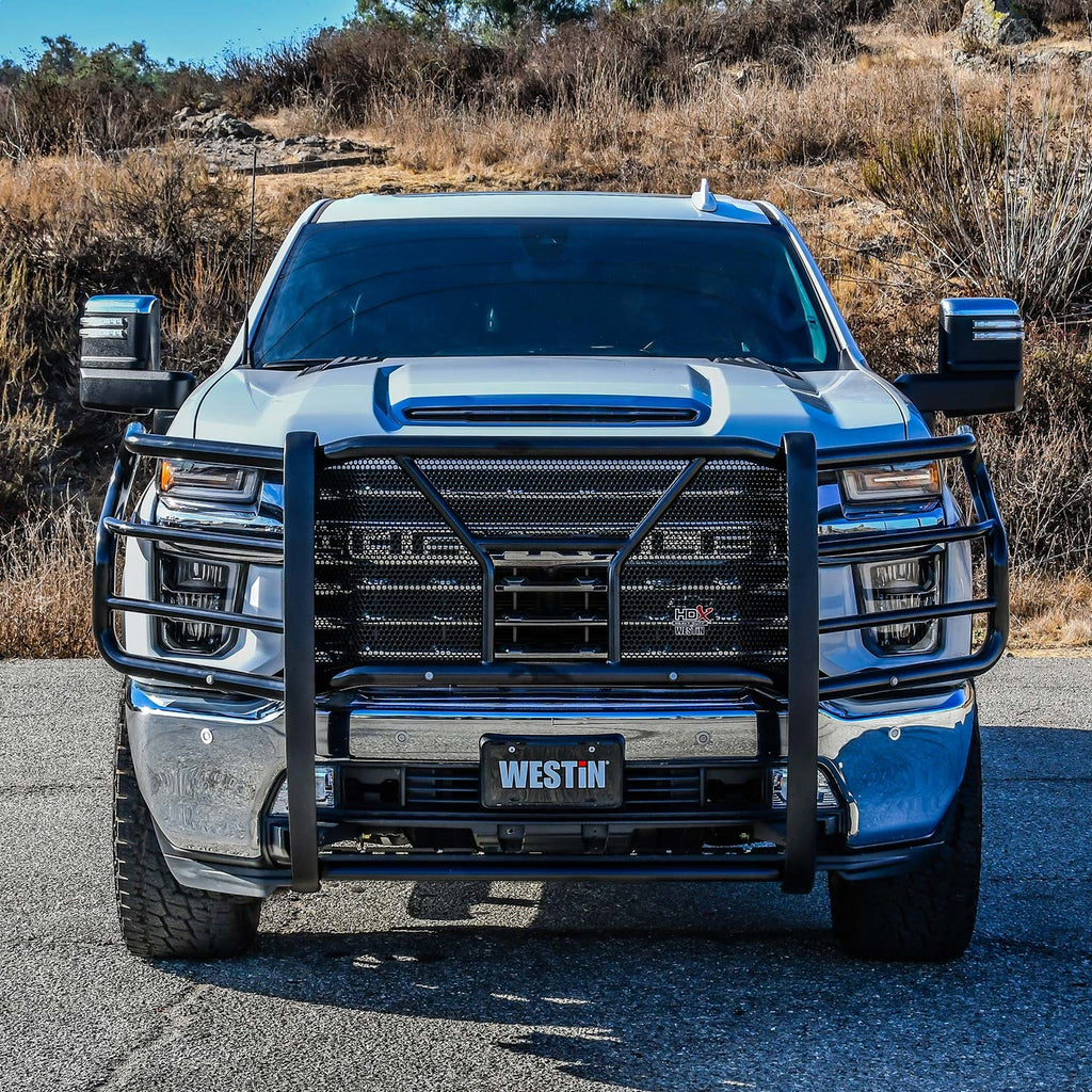 20-22-Chevrolet-Silverado-25003500-(WFront-Sensors)-Hdx-Grille-Guard---Blk