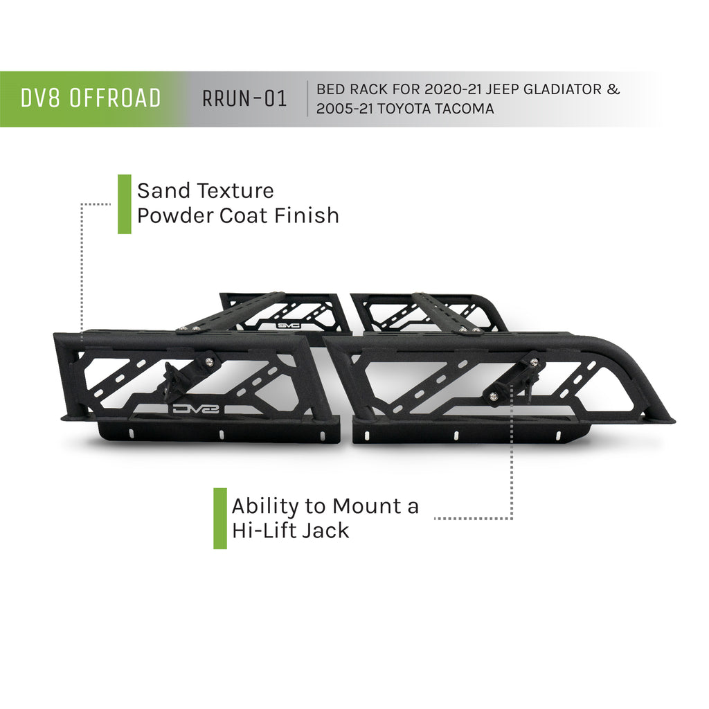 20-22-Jeep-Gladiator-Jt--05-21-Toyota-Tacoma-Overland-Bed-Rack---2Pc.-Adjustable