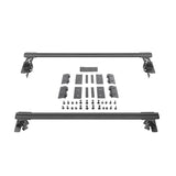 Go Rhino 5935000T XRS Cross Bars - Truck Bed Rail Kit for Mid-Sized Trucks without Tonneau Covers