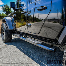 Load image into Gallery viewer, 20-22-Jeep-Gladiator-Pro-Traxx-4-Oval-Nerf-Step-Bars---Black