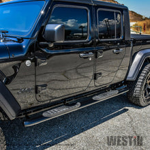 Load image into Gallery viewer, 20-22-Jeep-Gladiator-Pro-Traxx-4-Oval-Nerf-Step-Bars---Black