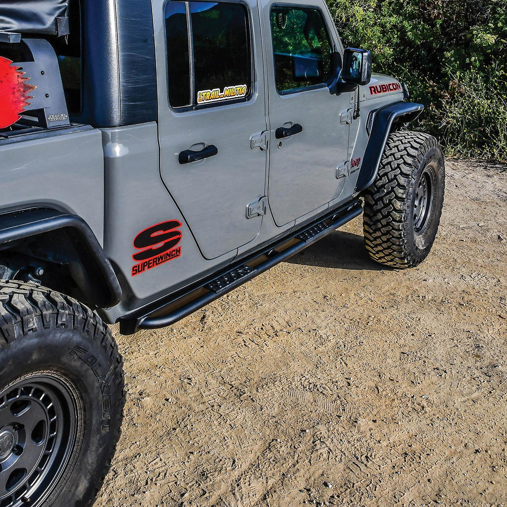 20-23-Jeep-Gladiator-Rock-Slider---Textured-Black