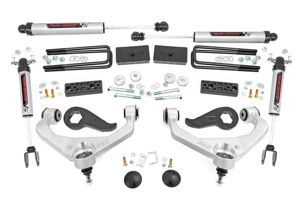Rough Country 97770 Suspension Lift Kit for Select Chevrolet Silverado HD, Chevrolet Silverado HD, GMC Sierra HD, GMC Sierra HD
