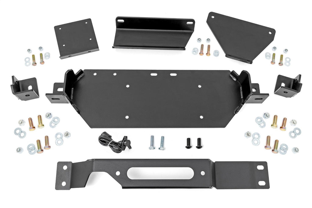 Rough Country 51127 Hidden Winch Mounting Plate for Select Ford F-250 Super Duty