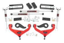 Load image into Gallery viewer, Rough Country 95840RED Suspension Lift Kit w/Shocks for Select Chevrolet Silverado HD, Chevrolet Silverado HD, GMC Sierra HD